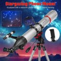 Teleskop Astronomiczny UncleHu 90900 900mm 240x Azymutalny Barlowa