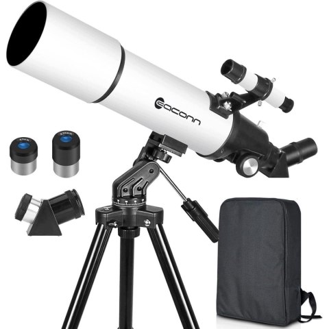 Teleskop astronomiczny EACONN LMK17, apertura 80 mm, z plecakiem