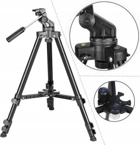 Teleskop astronomiczny EACONN LMK17, apertura 80 mm, z plecakiem