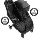 Baby Jogger City Tour 2 podwójny wózek Pitch Black