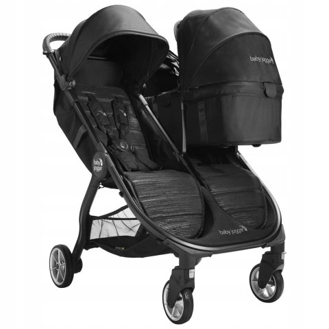 Baby Jogger City Tour 2 podwójny wózek Pitch Black