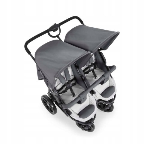 Hauck Roadster Duo SLX wózek spacerowy bliźniaczy Szary
