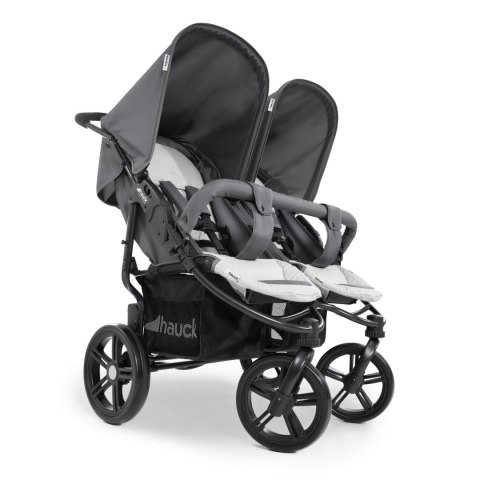 Hauck Roadster Duo SLX wózek spacerowy bliźniaczy Szary