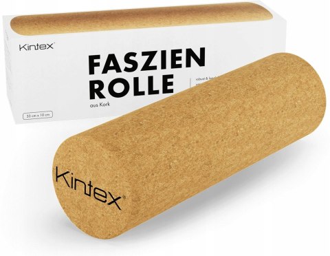 Korkowy Wałek do masażu powięzi Kintex 33 cm x 10 cm
