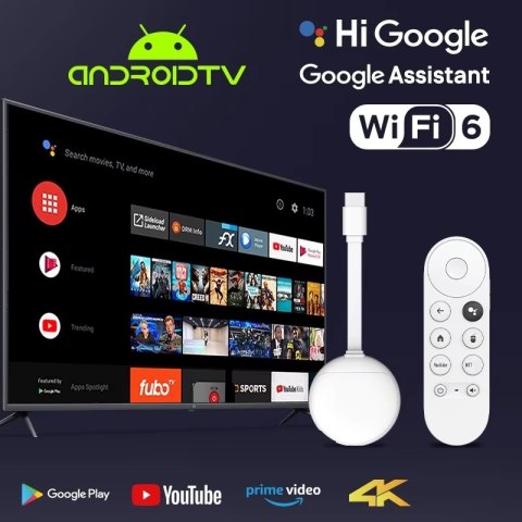 Odtwarzacz Multimedialny Thomson TV Go Cast 150 4K 8 GB Google TV HDMI