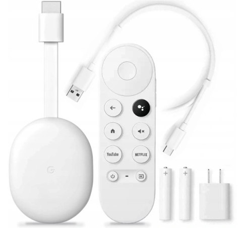 Odtwarzacz multimedialny Google CHROMECAST 4.0 HD 4 GB