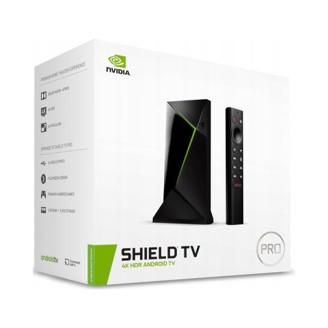 Odtwarzacz multimedialny Nvidia Shield TV Pro 2019 4K HDR 16 GB 3 GB RAM