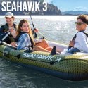Ponton Dmuchany Wędkarski Intex Seahawk 3 66333 295x137x41cm Wiosła Pompka