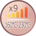 Remington PROluxe S9100 prostownica do włosów OPTIheat LCD