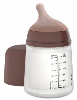SUAVINEX ZERO ZERO BUTELKA ANTYKOLKOWA 180ML WOLNY PRZEPŁYW SMOCZEK 0M+