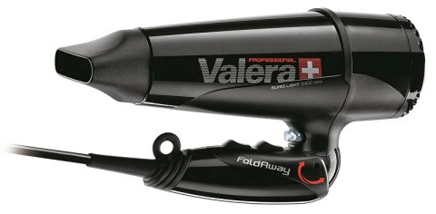 Suszarka do włosów Valera Swiss Light 5400 2000 W jonizacja składana czarna
