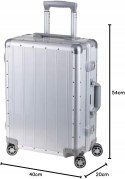 Walizka twarda aluminium Alumaxx Orbit 40 l