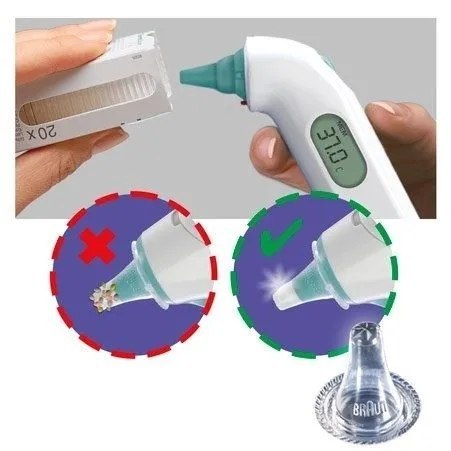 Braun IRT3030 ThermoScan3 Termometr do ucha