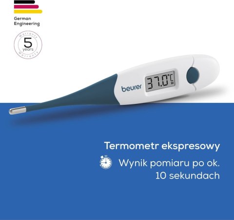 Cyfrowy Termometr Beurer FT 17 Kliniczny 10s Giętka Końcówka