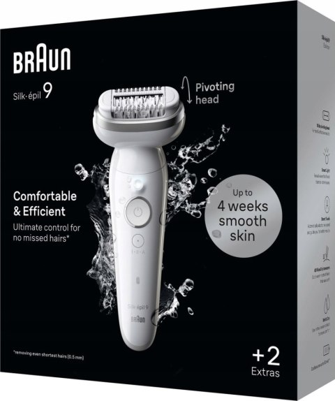 Depilator Braun silk epil 9 akumulatorowy depilacja na mokro SensoSmart