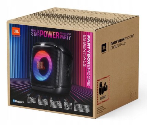 Głośnik przenośny JBL Partybox Encore Essential 2 100 W Bluetooth Karaoke