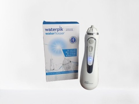 Irygator Waterpik WP-560EU bezprzewodowy biały 3 ustawienia ciśnienia