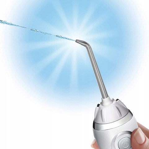 Irygator Waterpik WP-560EU bezprzewodowy biały 3 ustawienia ciśnienia