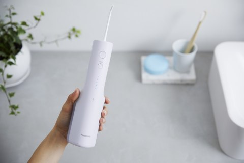 Irygator bezprzewodowy Panasonic z regulacją ciśnienia 200 ml, 4 końcówki