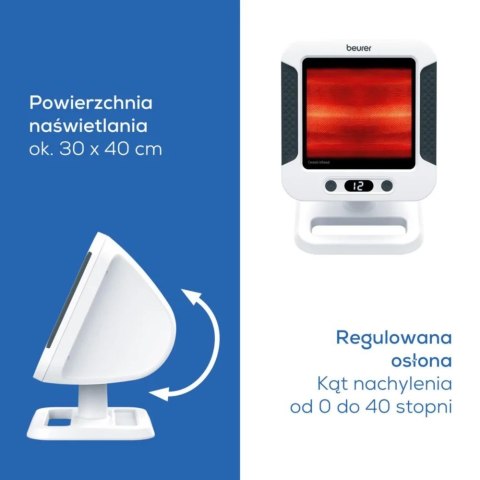 Lampa Beurer IL 60 podczerwień biała 300W
