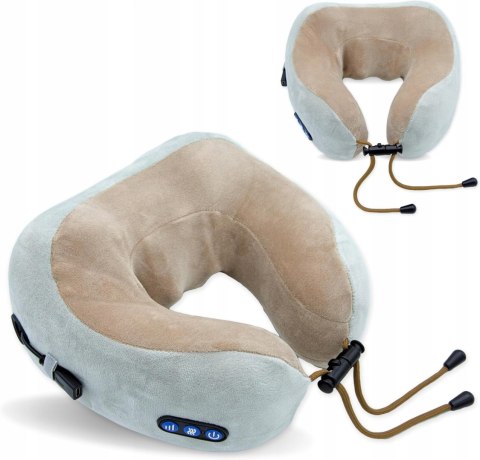 Masażer Karku Szyi Poduszka Masująca Shiatsu Grzanie Podróżna Velvet