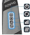 Masażer szyi pleców karku Renpho RP-SNM061 funkcja grzania 8 głowic shiatsu