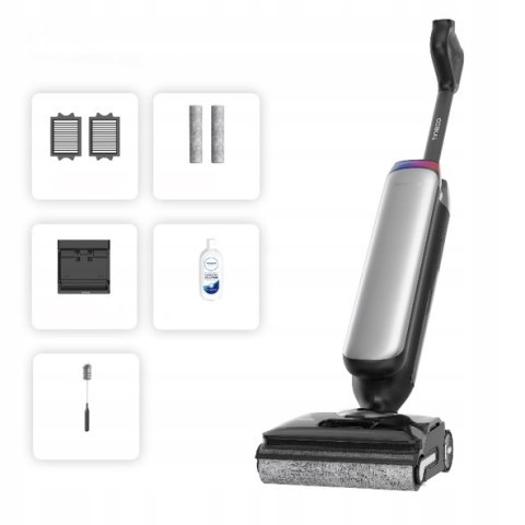 Odkurzacz pionowy Tineco Floor One S9 Artist Premium srebrny/szary