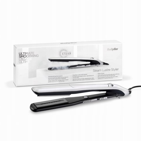 Prostownica parowa BaByliss Steam Lustre Styler z funkcją pary