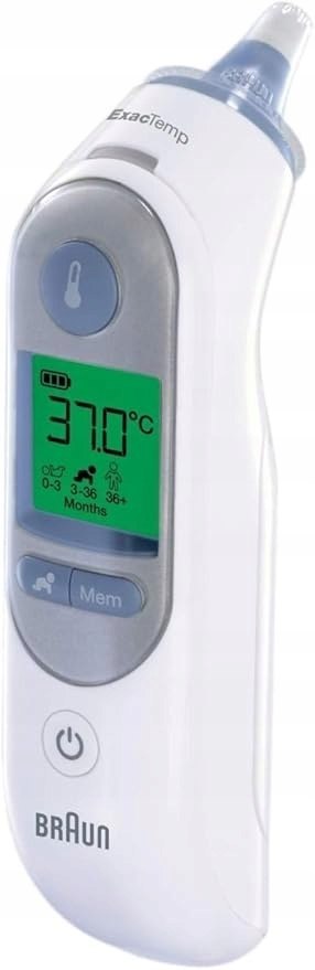 Termometr douszny Braun IRT6520WE ThermoScan 7 + 16 kapturków