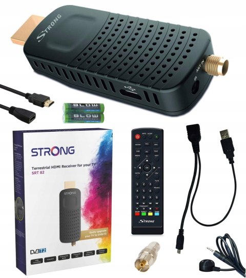 Tuner DVB-T2 Strong SRT82