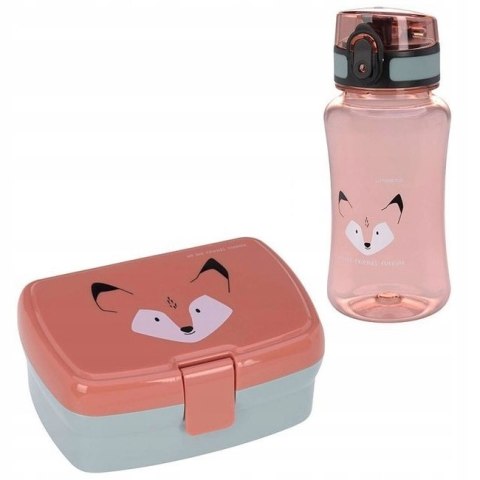 Zestaw bidon i śniadaniówka Lassig 460 ml