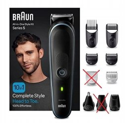 Braun MGK5445 Trymer wielofunkcyjny Do włosów Brody Ciała