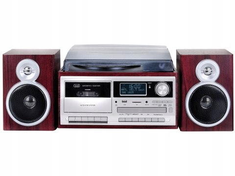 Gramofon Trevi TT1072 Wood brązowy