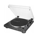 Gramofon automatyczny Audio-Technica AT-LP60X napęd paskowy czarny