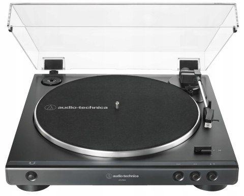 Gramofon automatyczny Audio-Technica AT-LP60X napęd paskowy czarny