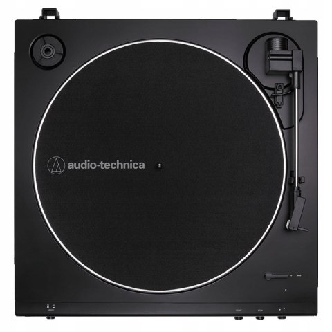 Gramofon automatyczny Audio-Technica AT-LP60X napęd paskowy czarny