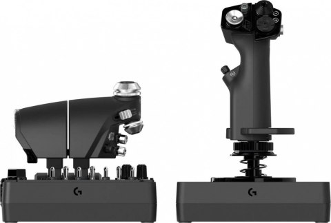 Joystick przepustnica Logitech G X56 HOTAS kontroler do symulatorów lotu
