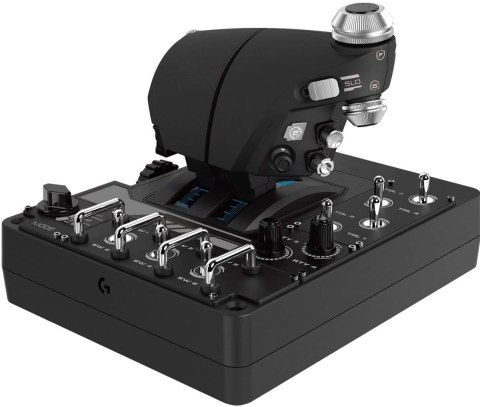 Joystick przepustnica Logitech G X56 HOTAS kontroler do symulatorów lotu