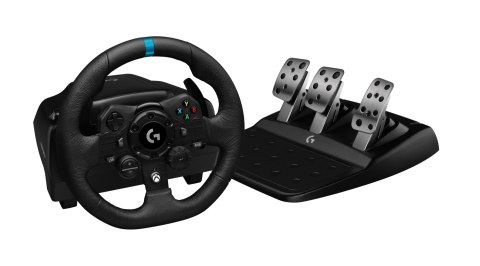 Kierownica Logitech G923 Trueforce +pedały + Biegi Shifter Xbox One X S
