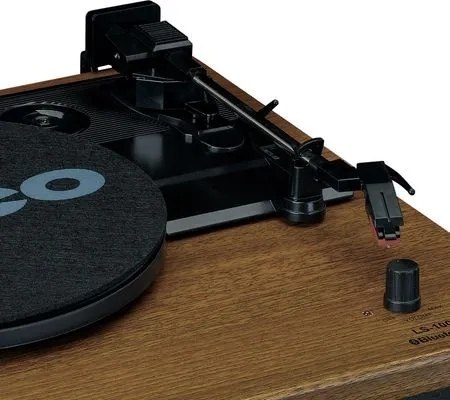 Lenco Gramofon LS-100WD Drewno Głośniki 2x10W Bluetooth 3 prędkości