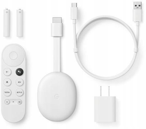 Odtwarzacz multimedialny Google Chromecast 4.0 4K 8 GB