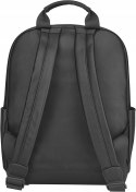 Plecak na laptopa Moleskine 15 cali 13 L Eko Skóra Czarny elegancki