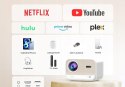 Projektor LCD Yaber L2s Full HD 1080p 700 ANSI WiFi 6 Bluetooth Zoom
