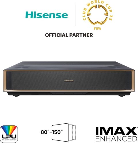 Projektor Laserowy Hisense PT1 4K UST DLP 2500 ANSI Dolby Vision Szary