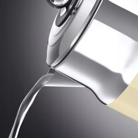RUSSELL HOBBS Czajnik Elektryczny Retro 1,7L 2400W Kremowy Stal Nierdzewna