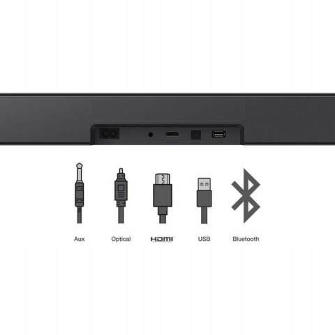 Soundbar TCL S45HE 2.0 100 W srebrny