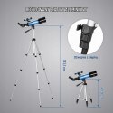 AOMEKIE 70400 Teleskop 70/400 Kellner + Filtr + Adapter Smartfon