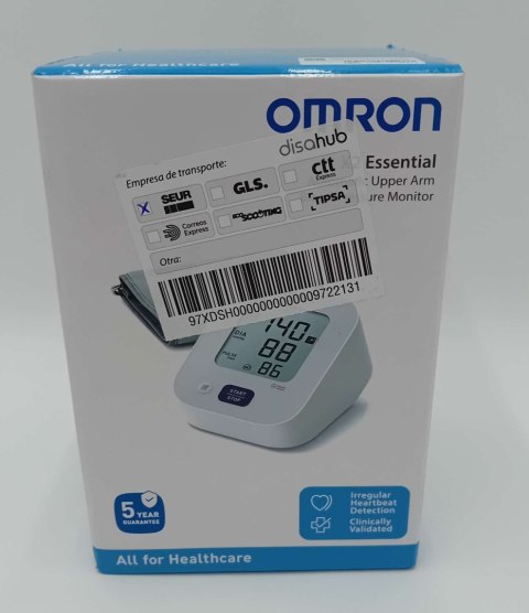 Ciśnieniomierz OMRON X2 Essential naramienny wykrywanie arytmii