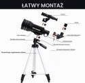 FREESOLDIER 30070 Teleskop 70/300 FMC Barlow 3x + Adapter Smartfon