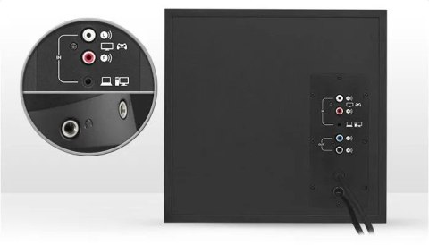 Głośniki komputerowe 2.1 Logitech Z533 RMS 60W czarne